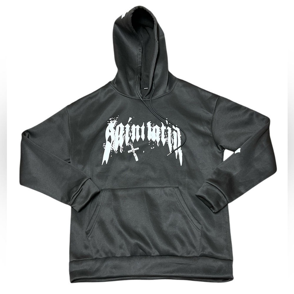 🟡Unbranded Men's Trendy Cross Pullover Hoodie Size M